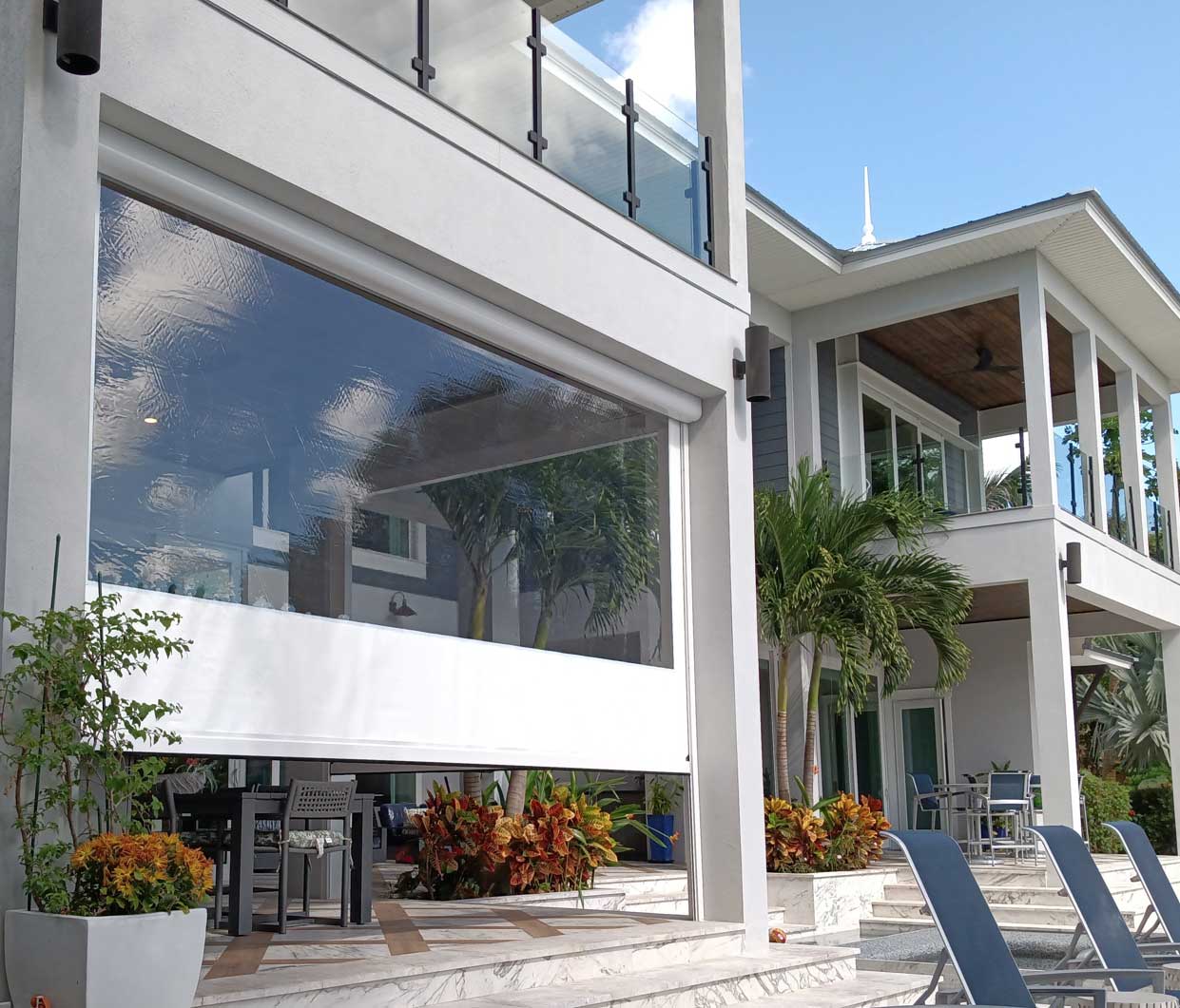 clear-residential Pair our retractable insect screens with other screens for customized and independent solutions.