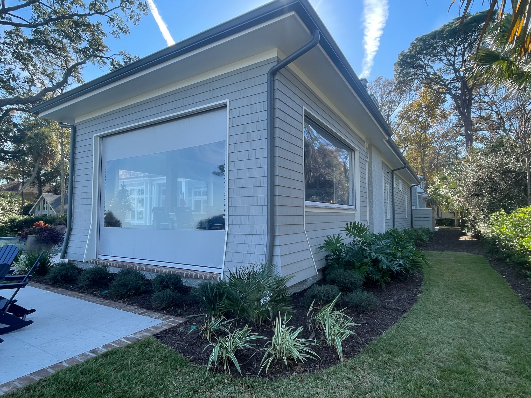 fenetex-clear-residential Our clear screens protect your space and keep customers comfortable without blocking your view. Call VPE today for more info