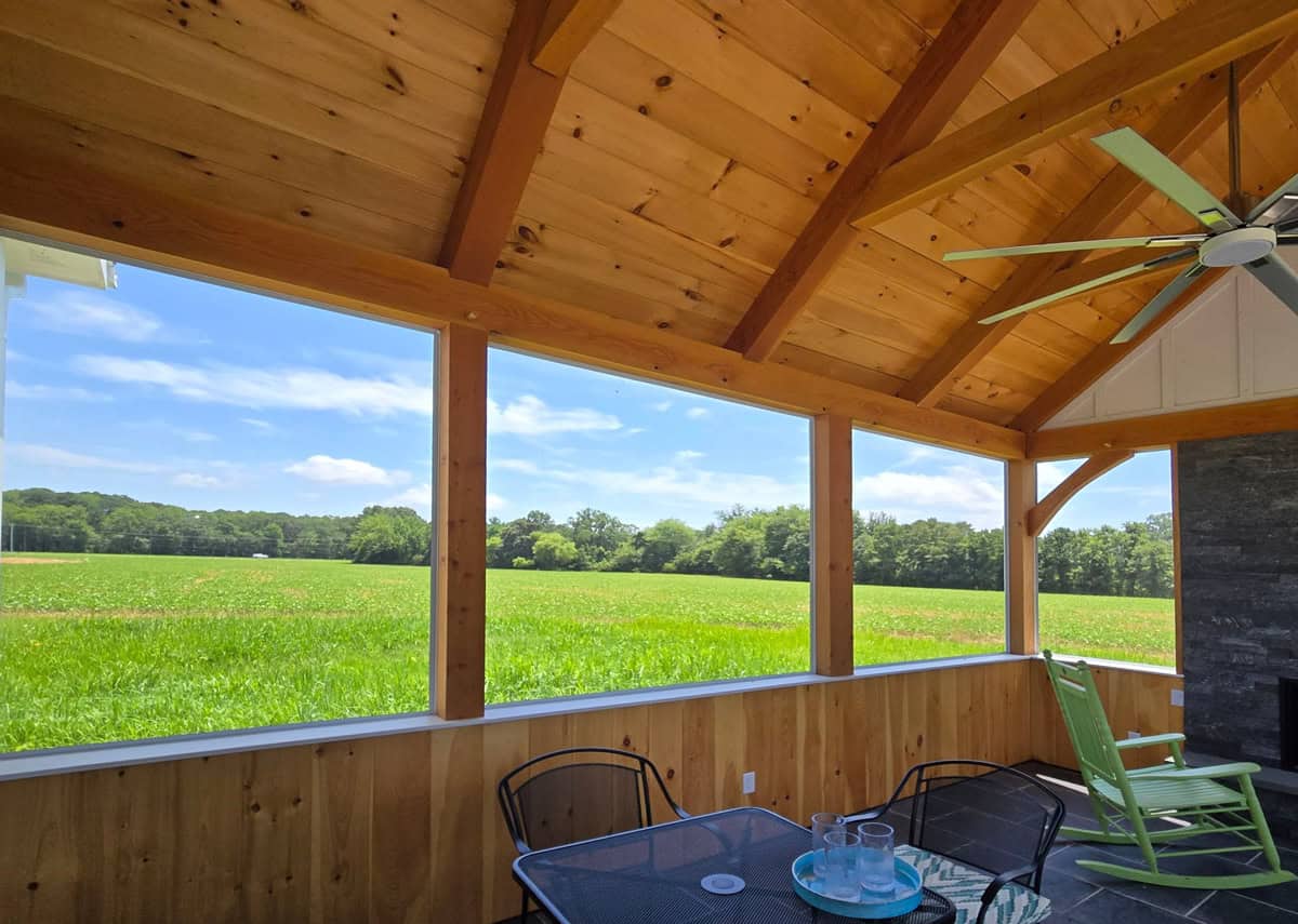 Ultra View Screening Ultra View you can enjoy that open-air feeling without inviting insects inside.